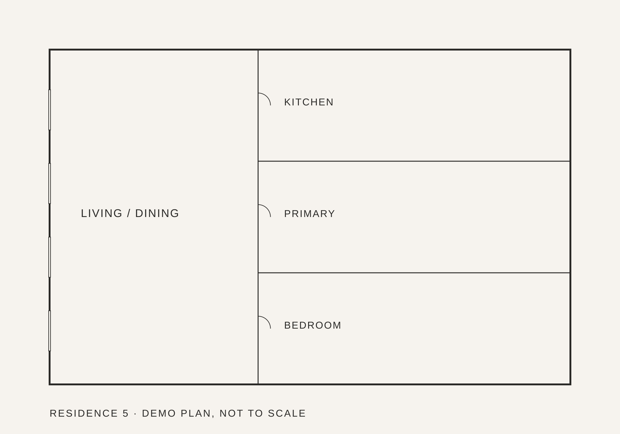 Residence 5 floor plan